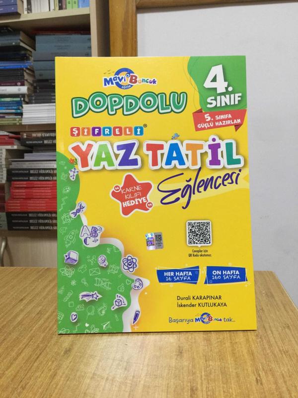 Mavi Boncuk Akademi 4. Sınıf Şifreli Yaz Tatili Eğlencesi