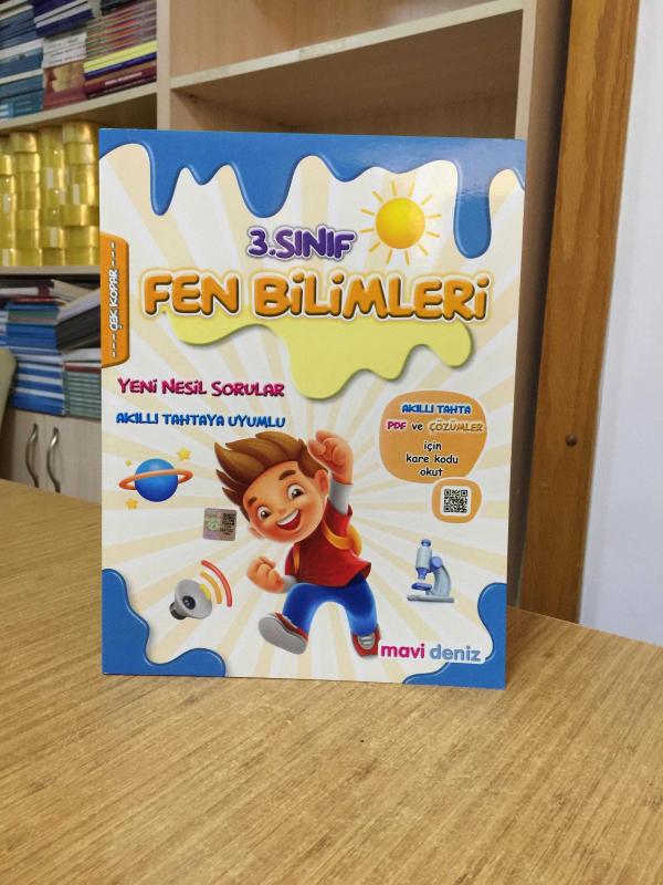 Mavi Deniz Yayıncılık 3. Sınıf Fen Bilimleri 2024-2025