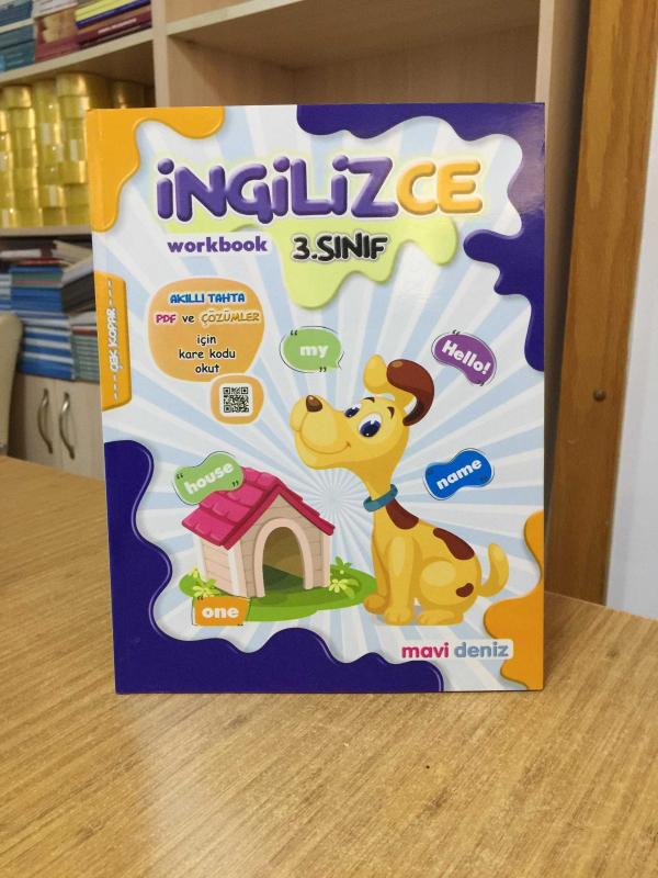 Mavi Deniz Yayıncılık 3. Sınıf İngilizce Workbook 2024-2025