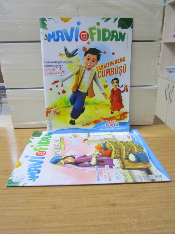 MAVİ FİDAN Aylık Çocuk Dergisi - 5.Sayı (Ekim 2018) ve 6.Sayı (Kasım 2018) TAKIM
