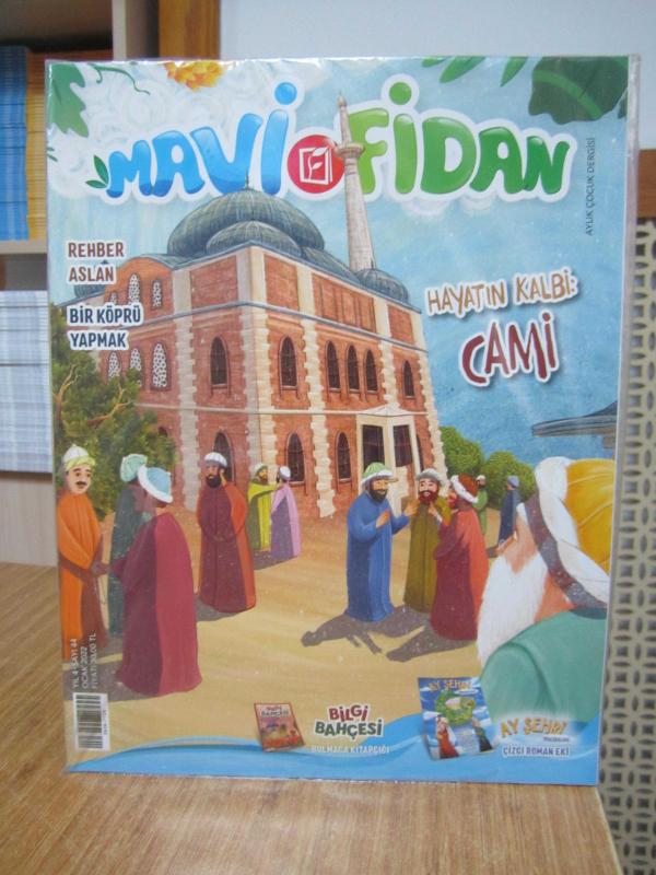 MAVİ FİDAN Aylık Çocuk Dergisi - Sayı 44 - Ocak 2022 [ Ekleri ile Birlikte ]