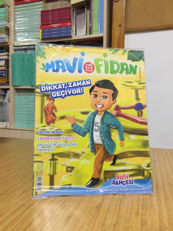 MAVİ FİDAN Aylık Çocuk Dergisi - Sayı 8 - Ocak 2019 [ Ekleri ile Birlikte ]