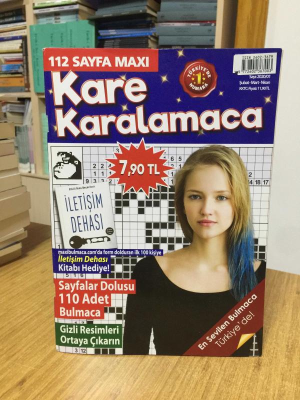MAXI Kare Karalamaca - Sayı 2020/02
