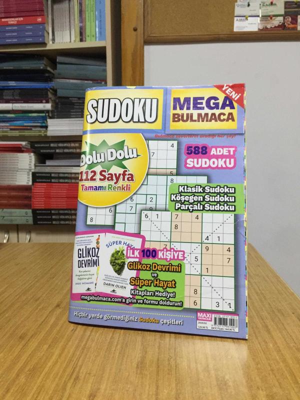 MAXI Mega Bulmaca SUDOKU - Sayı 2024/02