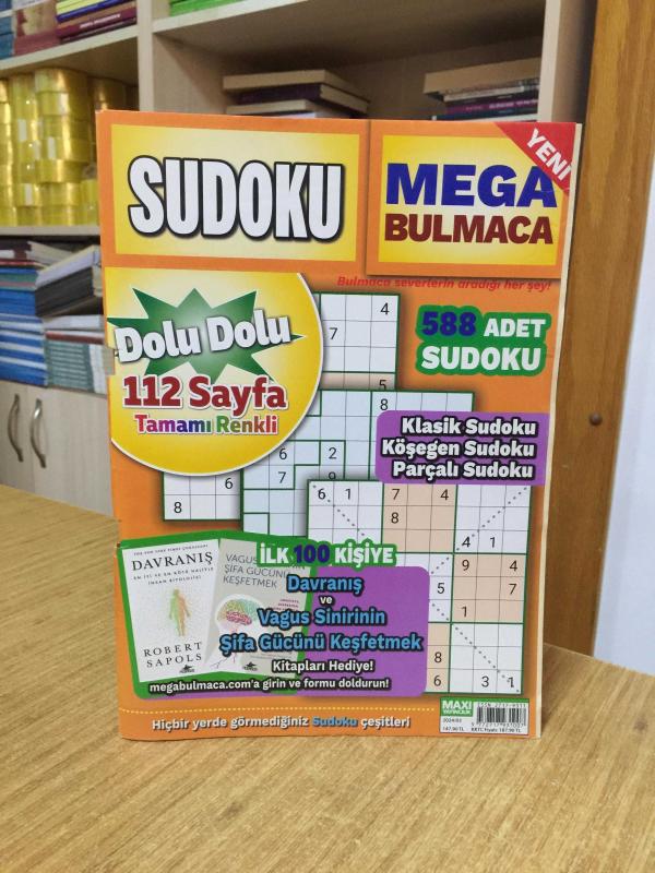 MAXI Mega Bulmaca SUDOKU - Sayı 2024/03