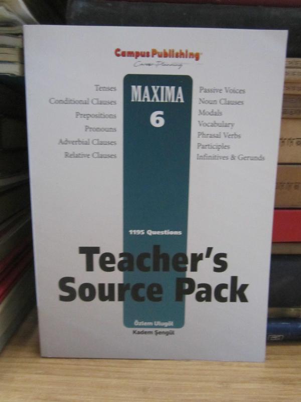 Maxıma 6 Teacher's Source Pack - 1195 Questions