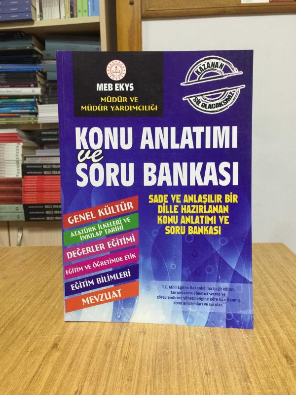 MEB EKYS Müdür ve Müdür Yardımcılığı Konu Anlatımı ve Soru Bankası Kalem Kitap Yayıncılık