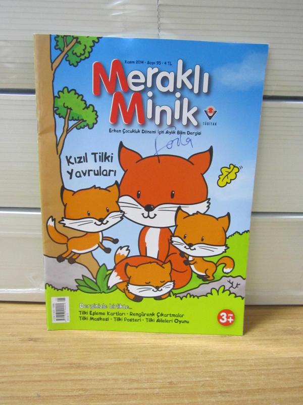 Meraklı Minik - Erken Çocukluk Dönemi için Aylık Bilim Dergisi Kasım 2014 Sayı 95