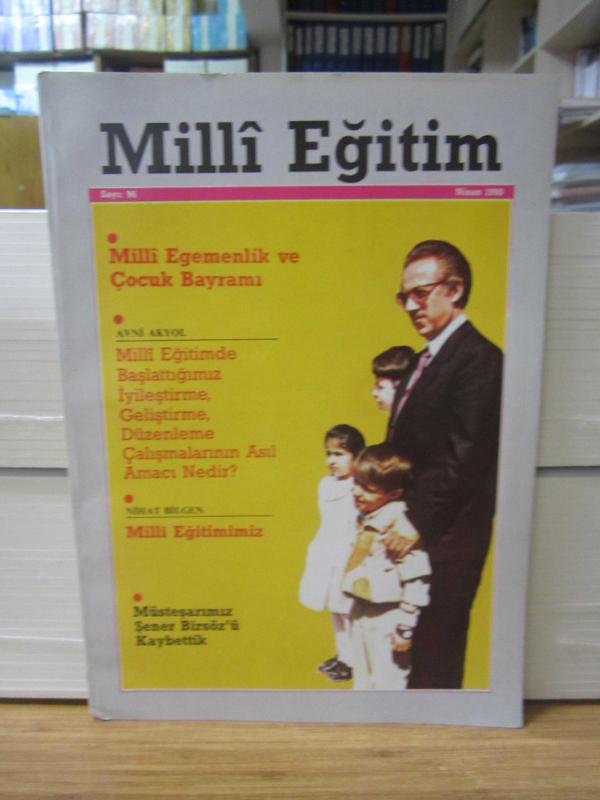 Milli Eğitim Dergisi - Sayı 96 - Nisan 1990