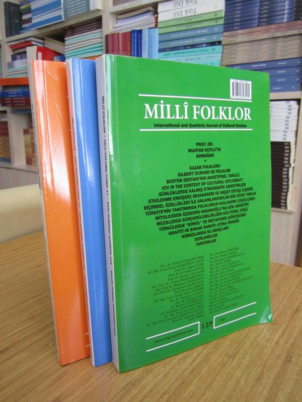MİLLİ FOLKLOR Halkbilimi Dergisi - 2021 Yılı 3 Sayı TAKIM (Sayılar: 129-130-131)