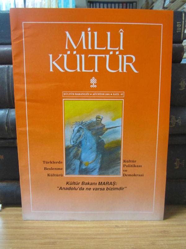 Milli Kültür Dergisi - Sayı 87 - Ağustos 1991