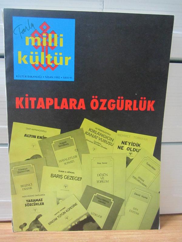 Milli Kültür Dergisi - Sayı 92 - Nisan 1992