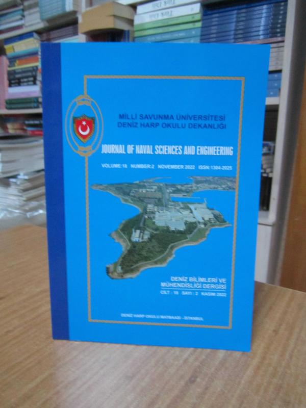 Milli Savunma Üniversitesi Barbaros Deniz Bilimleri ve Mühendisliği Enstitüsü Dergisi - Cilt 17 Sayı 2 Kasım 2021