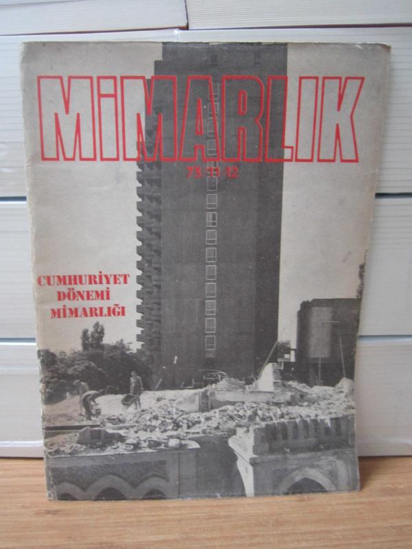 Mimarlar Odası Dergisi MİMARLIK - 10.Yıl Sayı 121-122 - Kasım Aralık 1973