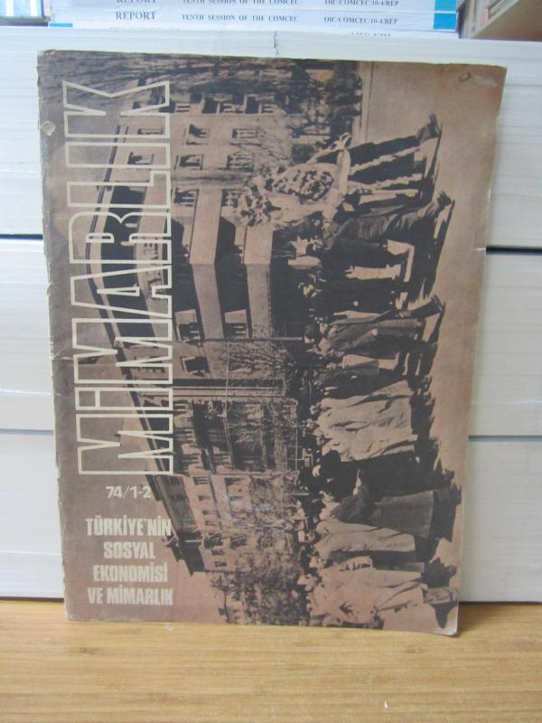 Mimarlar Odası Dergisi MİMARLIK - 11.Yıl Sayı 123-124 - Ocak Şubat 1974