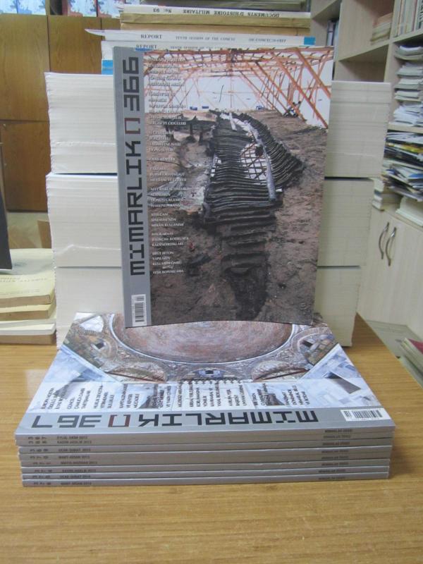 Mimarlar Odası Dergisi MİMARLIK - 9 Farklı Sayı TAKIM (2012-2014) Sayılar: 366-367-368-369-370-371-374-375-376