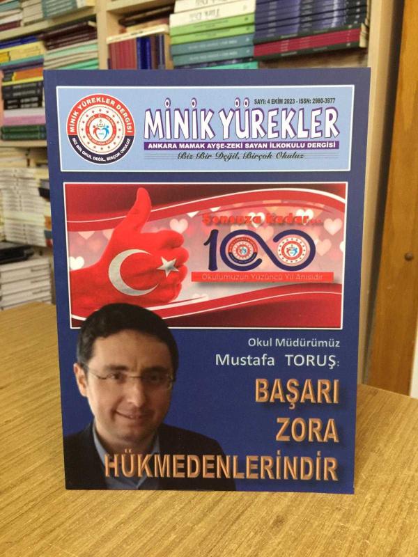 MİNİK YÜREKLER Ankara Mamak Ayşe-Zeki Sayan İlkokulu Dergisi - Sayı 4 - Ekim 2023