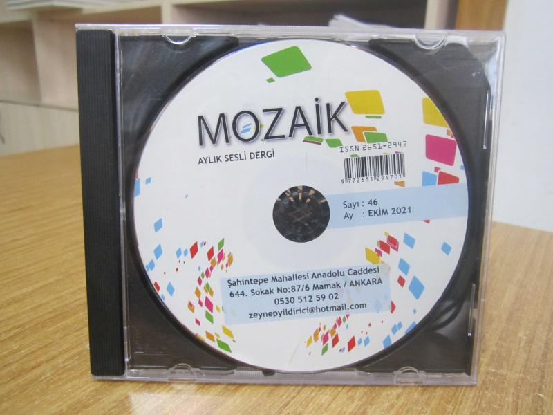 Mozaik Aylık Sesli Dergi [CD] - Sayı 46 - Ekim 2021