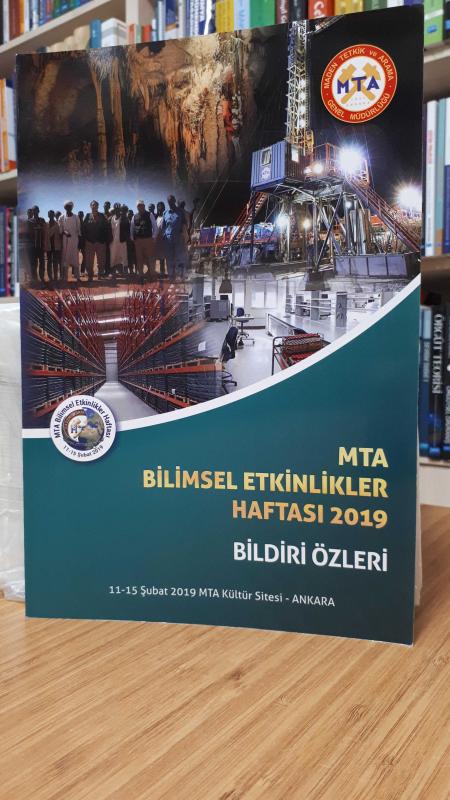MTA Bilimsel Etkinlikler Haftası 2019 - Bildiri Özleri