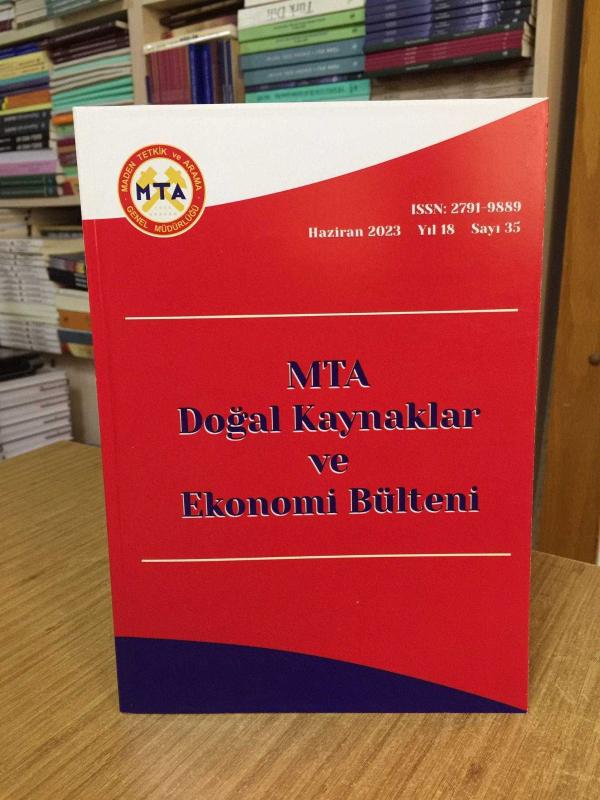 MTA Doğal Kaynaklar ve Ekonomi Bülteni - Sayı 35 - Haziran 2023