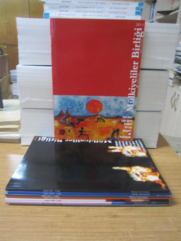 Mülkiyeliler Birliği Dergisi - 2014-2015 Yılları 8 Farklı Sayı TAKIM (Sayılar: 243-244-245-246-247-248-249-250)