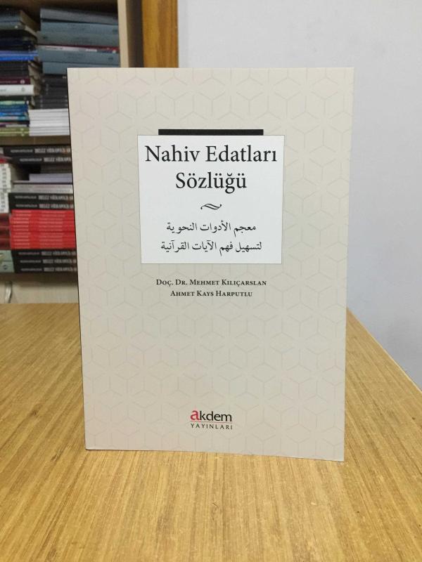 Nahiv Edatları Sözlüğü Akdem Yayınları