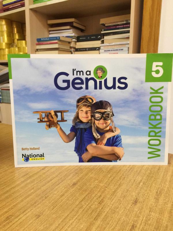 National English I'm a Genius 5 Five-Level Elementary English Workbook For Kids