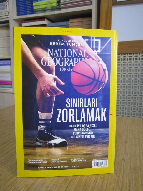 National Geographic Türkiye - Temmuz 2018 [ Konuk Editör: Kerem Tunçeri / Sınırları Zorlamak ]