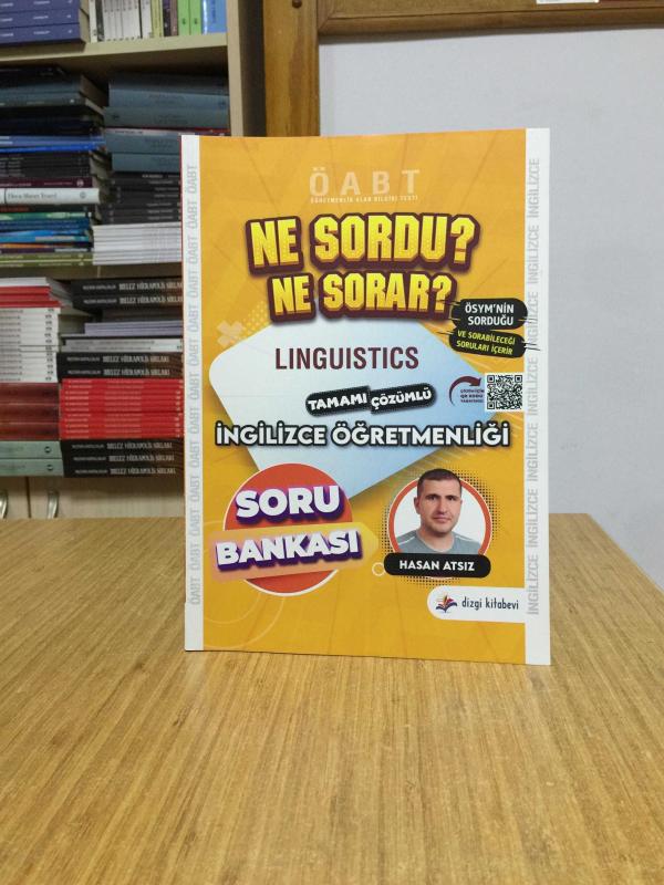 Ne Sordu Ne Sorar ÖABT İngilizce Öğretmenliği Linguistics Soru Bankası QR Çözümlü Dizgi Kitap