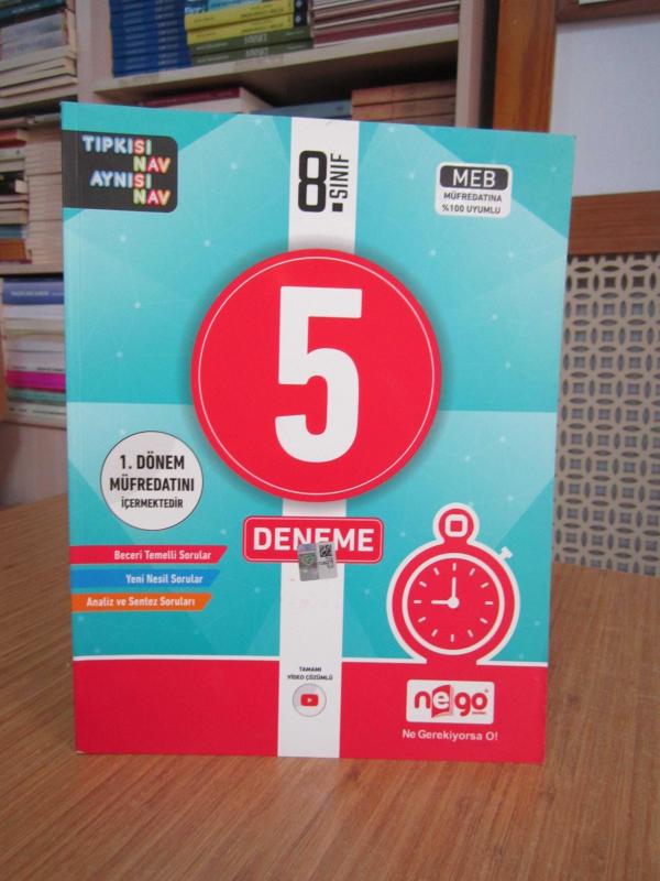 NEGO Yayınları 8. Sınıf 5'li Deneme