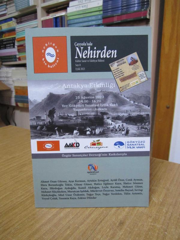 NEHİRDEN Kültür Sanat ve Edebiyat Bülteni - Sayı 8 - Eylül 2023