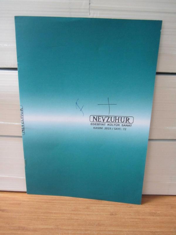 Nevzuhur Dergisi Sayı 72 - Kasım 2019