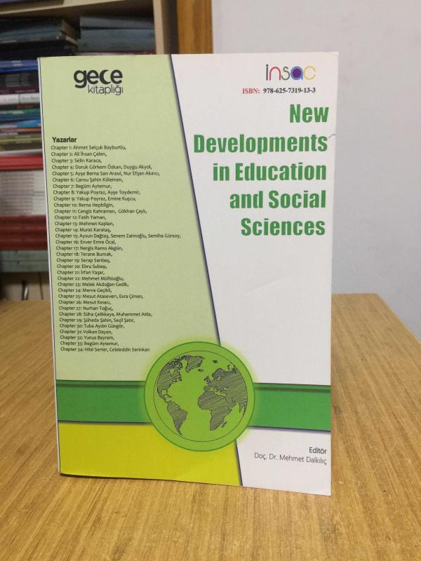 New Developments in Education and Social Sciences (2020)
