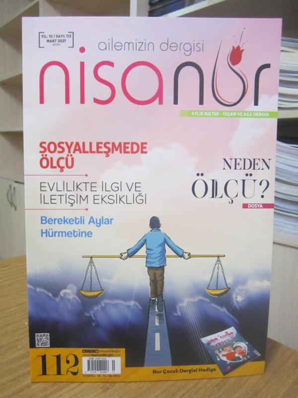 NİSANUR Kadın ve Aile Dergisi - Sayı 112 - Mart 2021 (Nur Çocuk Ekleri Yok)