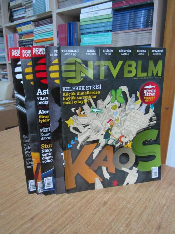 NTV BİLİM Dergisi - 2011 Yılı 5 Sayı TAKIM (Sayılar: 23-24-25-26-27)