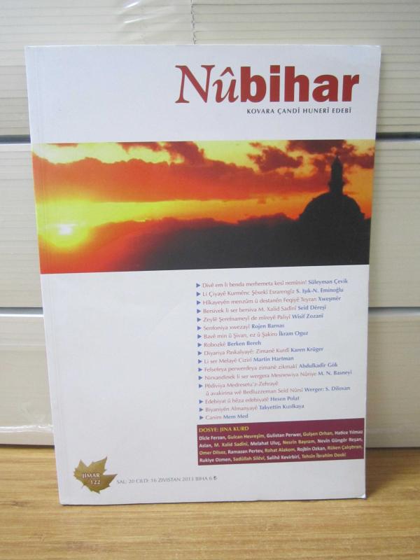NÜBİHAR KOVARA ÇANDİ HUNERİ EDEBİ KÜLTÜR SANAT EDEBİYAT DERGİSİ - Jımar 122 - Zıvıstan 2013