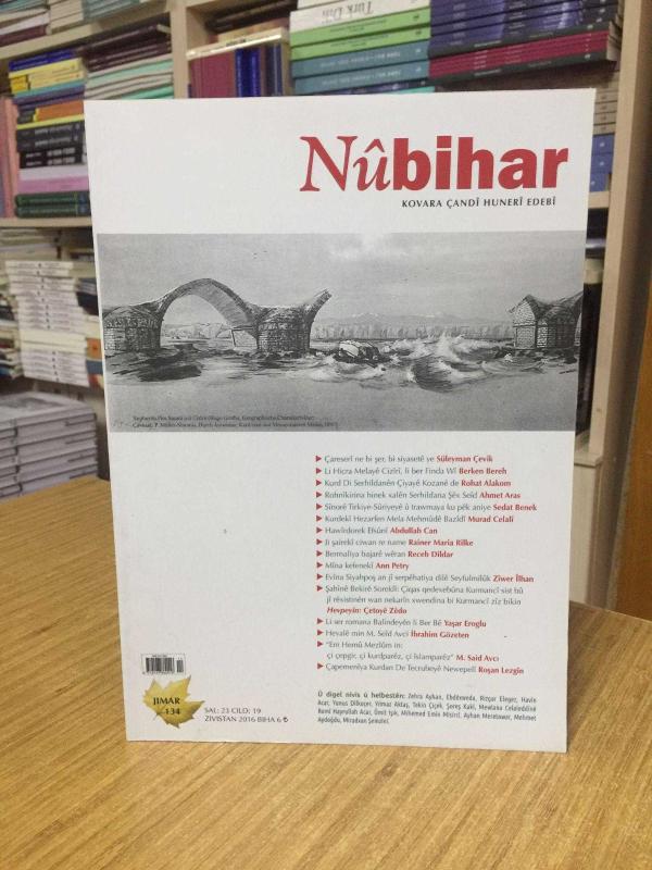 NÜBİHAR KOVARA ÇANDİ HUNERİ EDEBİ KÜLTÜR SANAT EDEBİYAT DERGİSİ - Jımar 134 - Zıvıstan 2016