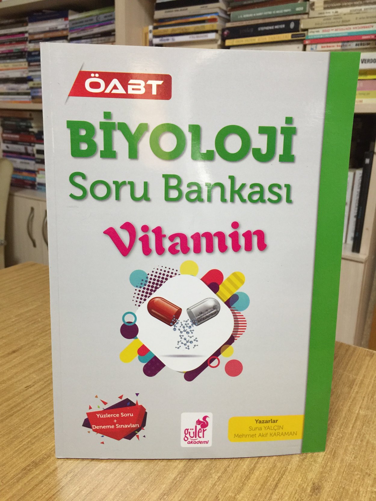 ÖABT Biyoloji Soru Bankası Vitamin Güler Akademi