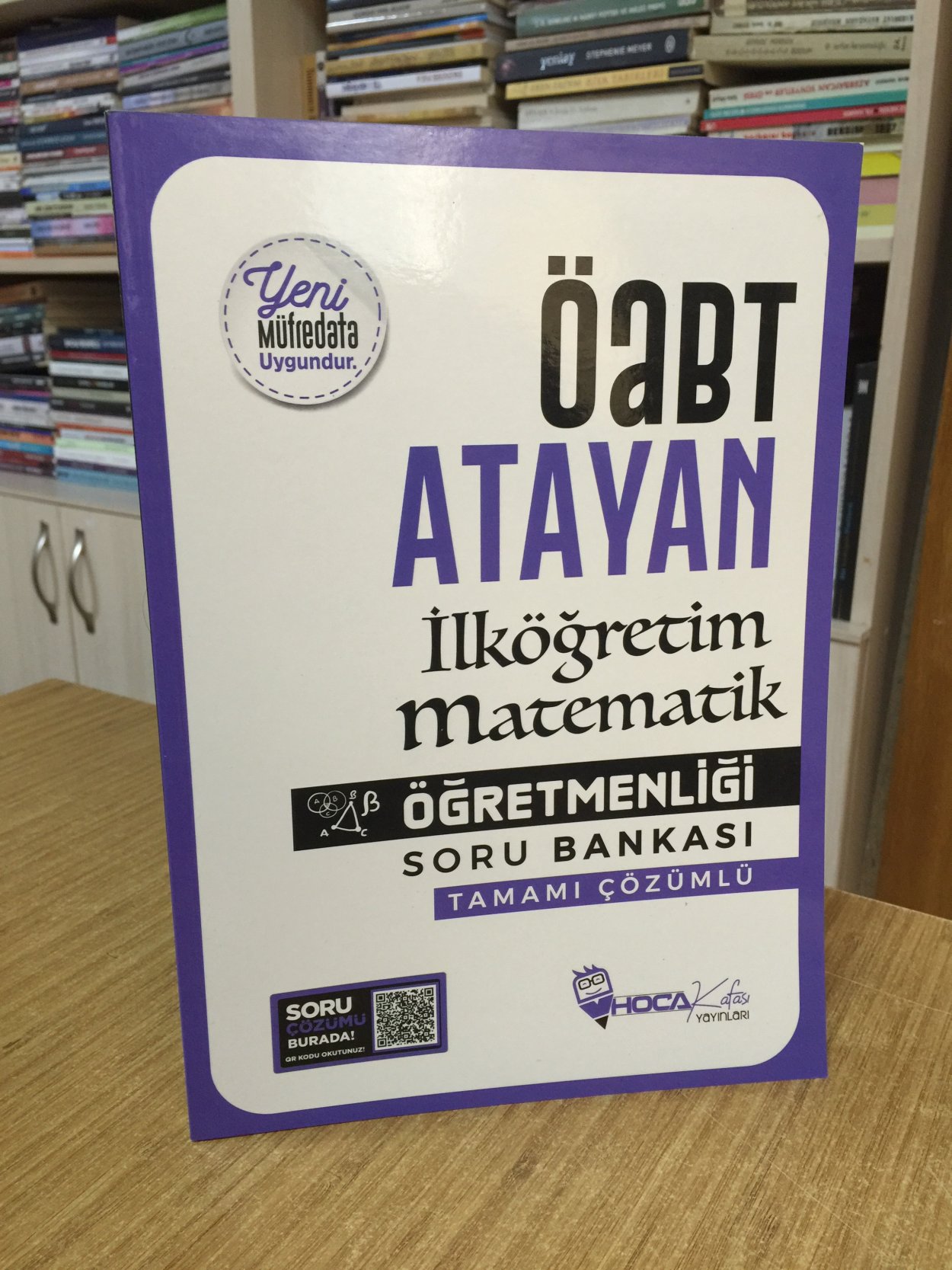 ÖABT İlköğretim Matematik Öğretmenliği Atayan Soru Bankası Çözümlü Hoca Kafası Yayınları