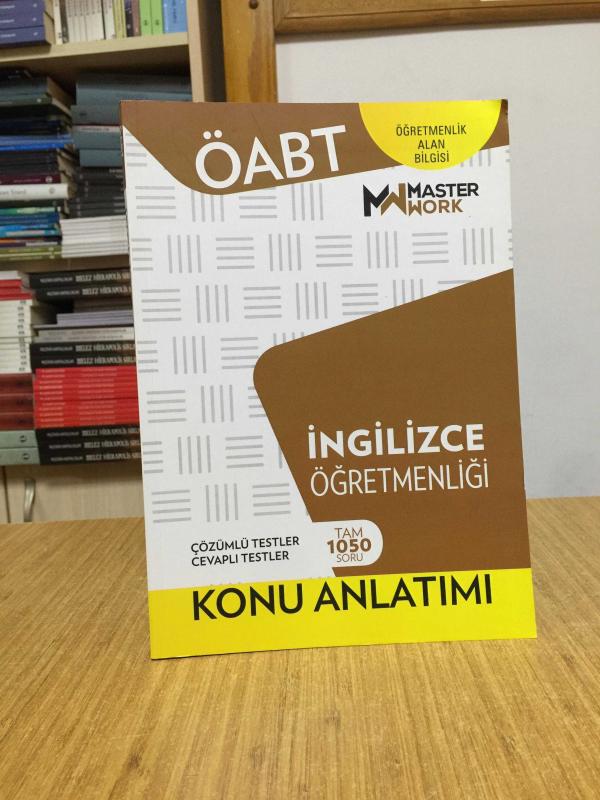 ÖABT İngilizce Öğretmenliği Konu Anlatımı MasterWork