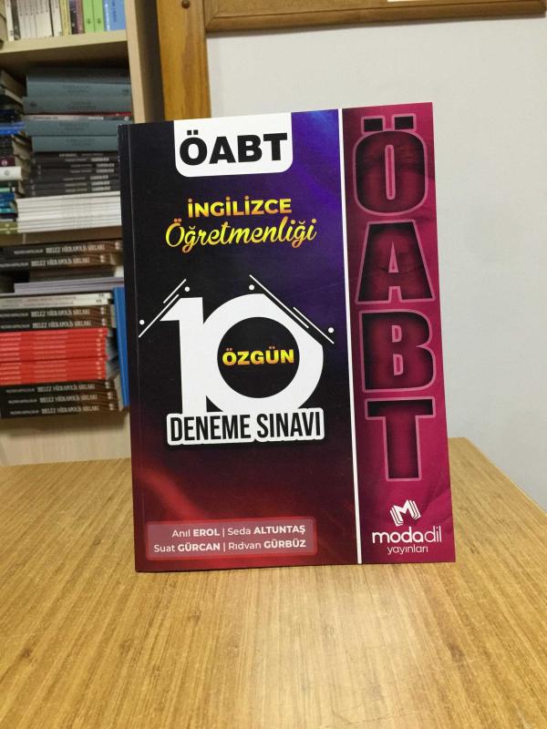 ÖABT İngilizce Öğretmenliği Özgün 10 Deneme Modadil Yayınları