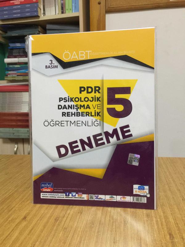ÖABT Psikolojik Danışma ve Rehberlik Öğretmenliği 5 Deneme Nobel Sınav Yayınları