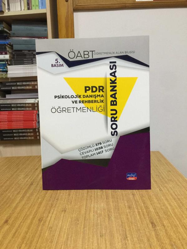 ÖABT Psikolojik Danışma ve Rehberlik Öğretmenliği Soru Bankası Nobel Sınav Yayınları
