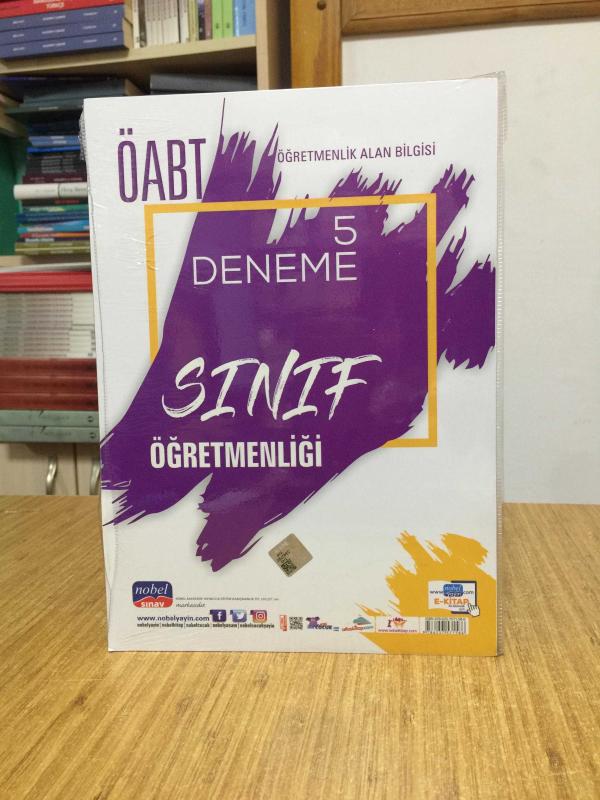 ÖABT Sınıf Öğretmenliği Öğretmenlik Alan Bilgisi 5 Deneme Nobel Sınav Yayınları