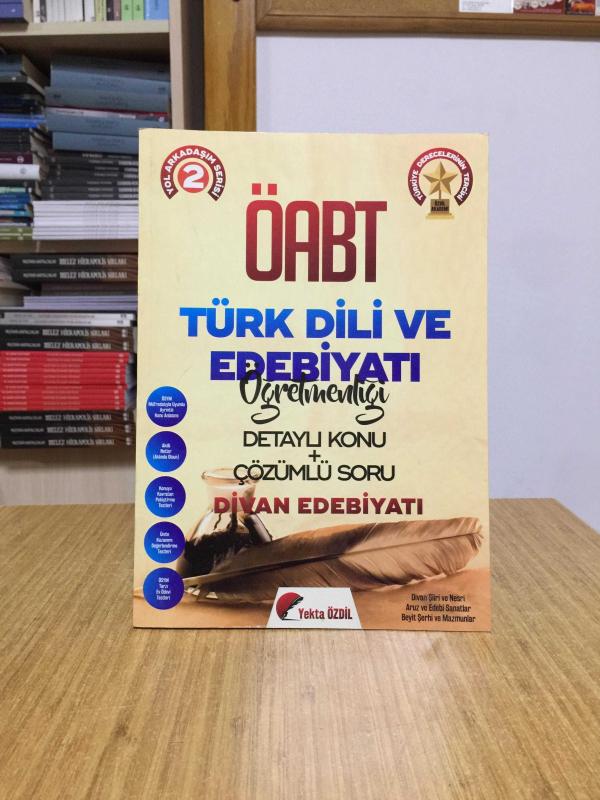 ÖABT Türk Dili ve Edebiyatı Öğretmenliği Detaylı Konu Çözümlü Soru Divan Edebiyatı Özdil Akademi