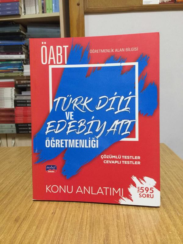ÖABT Türk Dili ve Edebiyatı Öğretmenlik Alan Bilgisi Konu Anlatımı Nobel Sınav