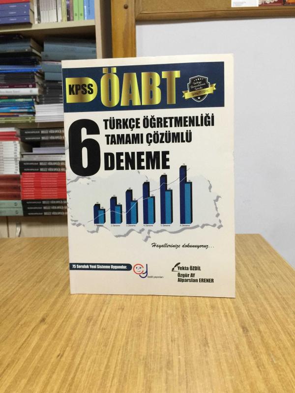 ÖABT Türkçe Öğretmenliği Tamamı Çözümlü 6 Deneme Özdil Akademi