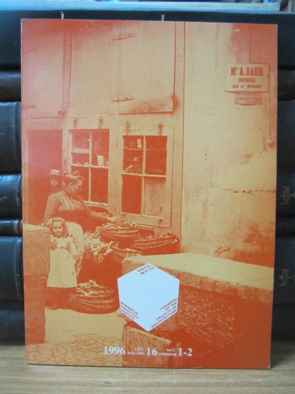 ODTÜ Mimarlık Fakültesi Dergisi / METU Journal of the Faculty of Architecture - Cilt 16 Sayı 1-2 - Yıl 1996