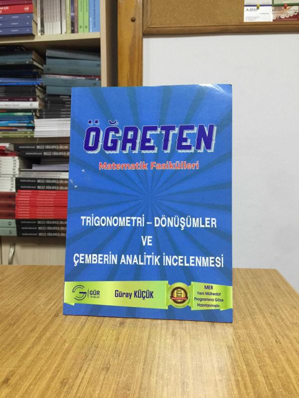 ÖĞRETEN Matematik Fasikülleri Trigonometri Dönüşümler ve Çemberin Analitik İncelenmesi