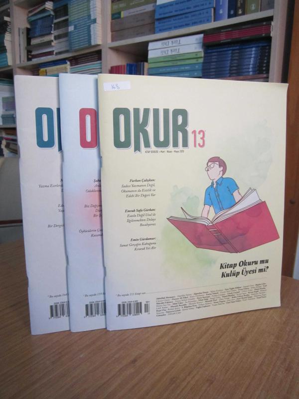Okur Kitap Dergisi - 2020 Yılı 3 Sayı TAKIM (Sayılar: 13-14-15)